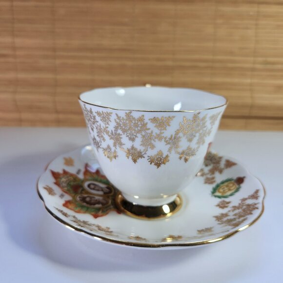 Royal Visit To Canada 1959 Queen Elizabeth II Prince Philip Cup & Saucer - Picture 6 of 11